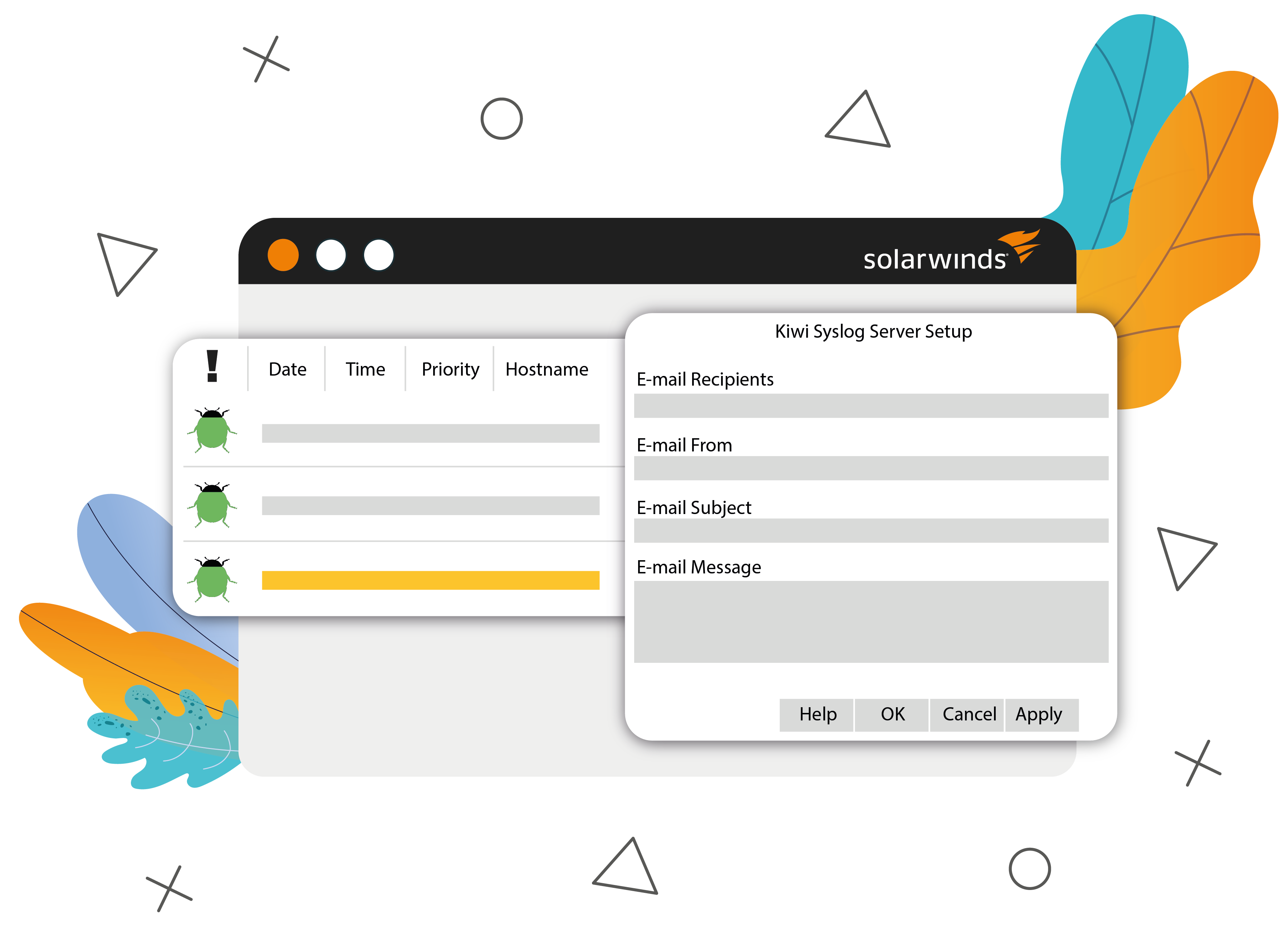 Solarwinds kiwi syslog server